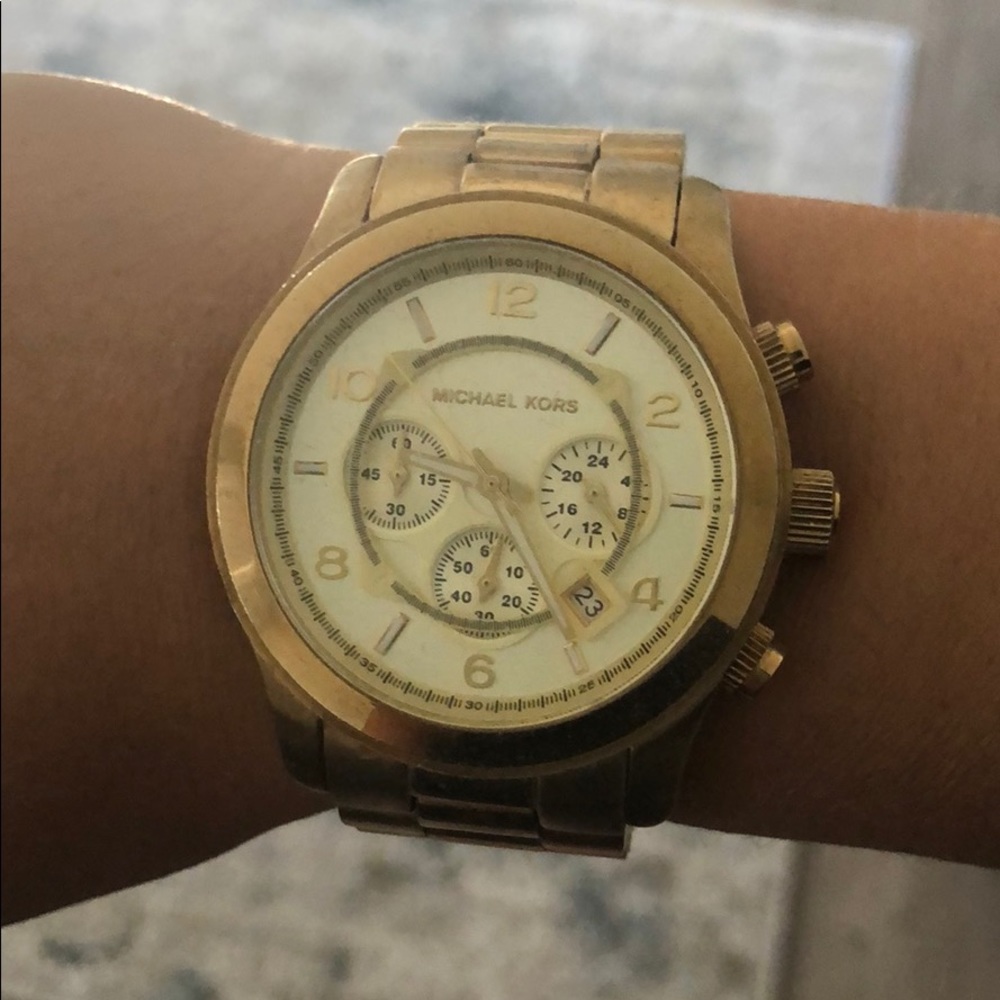 Michael Kors gold watch
